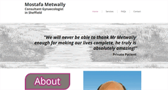 Desktop Screenshot of mostafametwally.com