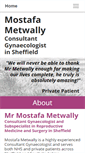 Mobile Screenshot of mostafametwally.com